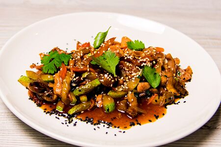 Курица в соусе терияки