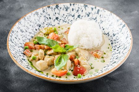 Тайский карри с курицей