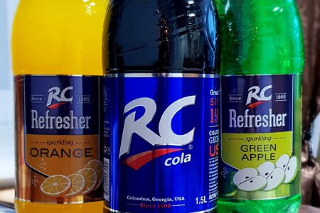RC Cola в ассортименте