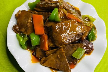 Отварная говядина в соевом соусе 307