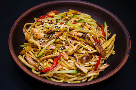 Удон с цыплёнком