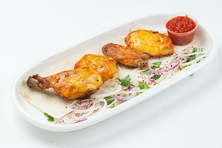 Куриные крылья на мангале