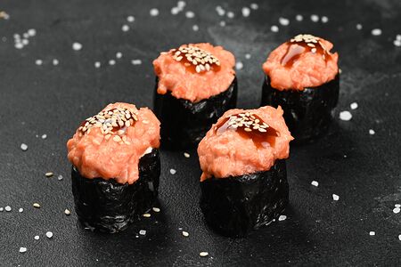 Сет Гункан с лососем