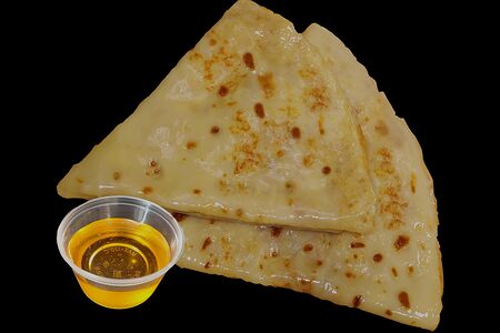 Блины с мёдом