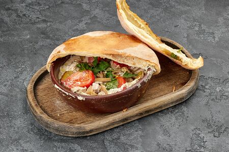 Жаркое из индейки по-чкмерски