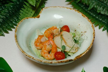 Цезарь с креветками