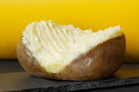 Печеная картошка постная с растительным маслом