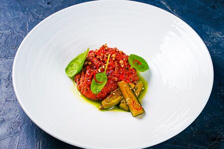 Тартар из говядины Кимчи