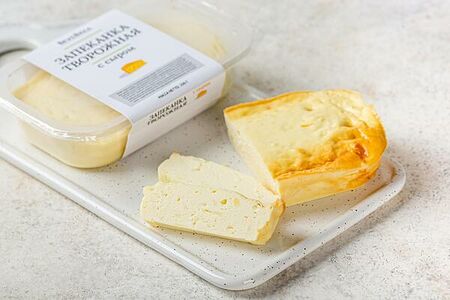 Запеканка творожная с сыром