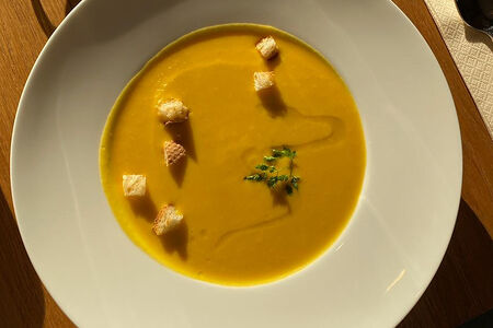 Крем-суп дня : Тыква