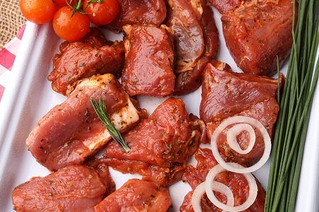 Маринованная свиная шея