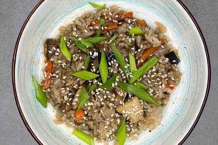 Рис с морепродуктами