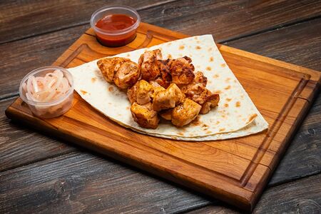 Шашлык из филе индейки