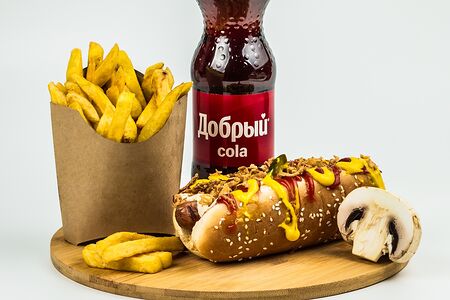 Комбо с хот-догом