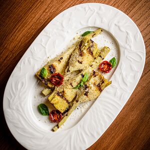 Артишоки на гриле с пармезаном