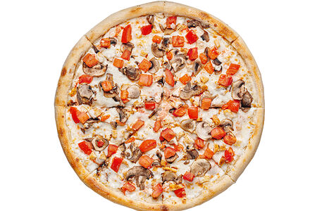 Пицца Чикен на тонком тесте