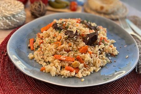 Плов с курицей