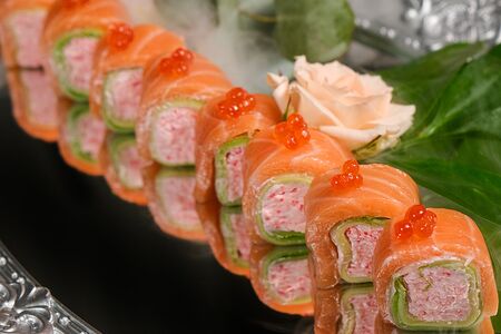 Ролл Нежность с крабом