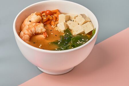 Мисо-суп с креветкой