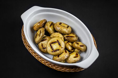 Шампиньоны на гриле