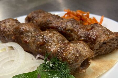 Люля-кебаб на углях