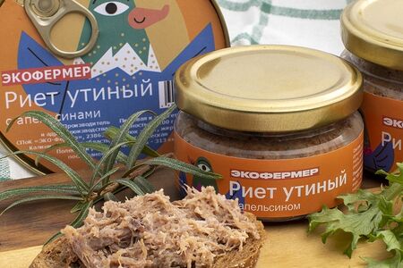 Риет утиный с апельсином