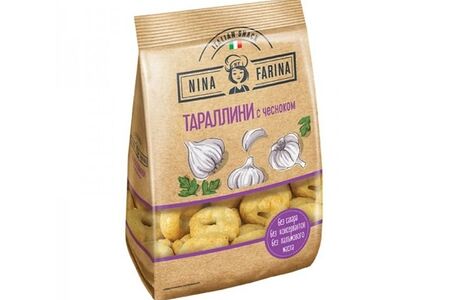 Тараллини с чесноком