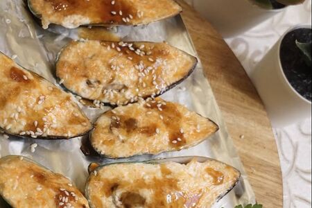 Запеченные мидии