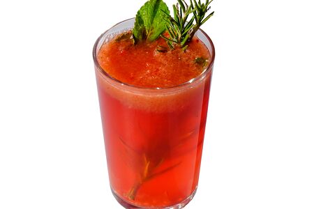 Пунш Малина-Мята сред