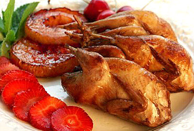 Шашлык из перепелов