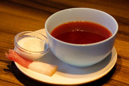 Борщ с телятиной