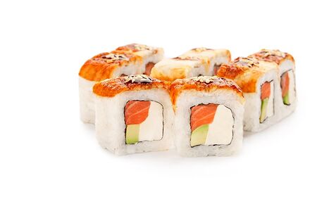 Ролл Канада с лососем