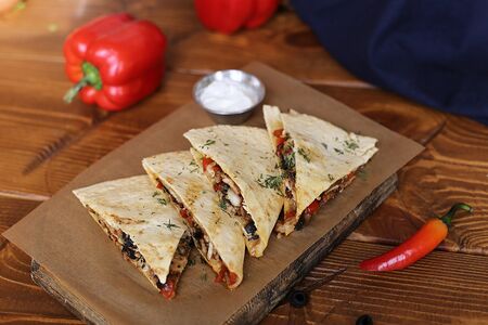 Кесадилья сырная