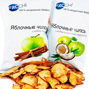 Яблочные чипсы