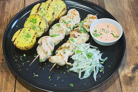 Шашлык из курицы
