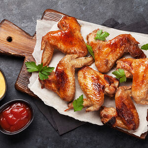 Шашлык из куриных крыльев