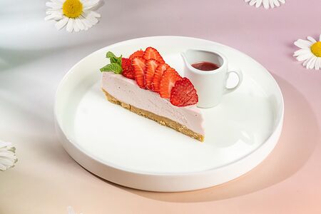 Клубничный чизкейк