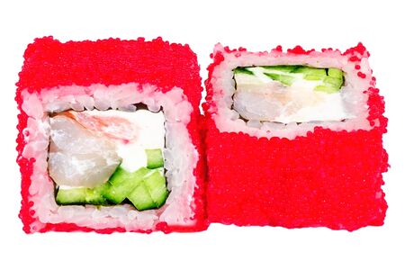 Ролл Калифорния с креветкой