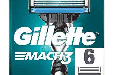 Gillette mach3 Сменные кассеты для бритья