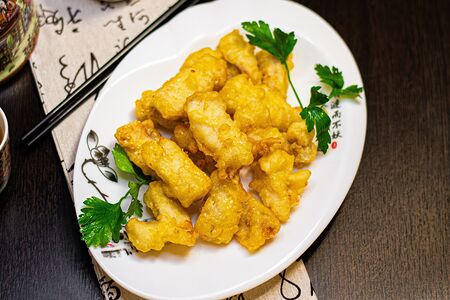 Филе судака в кляре