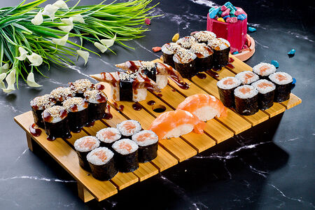 Сет Сяке Унаги