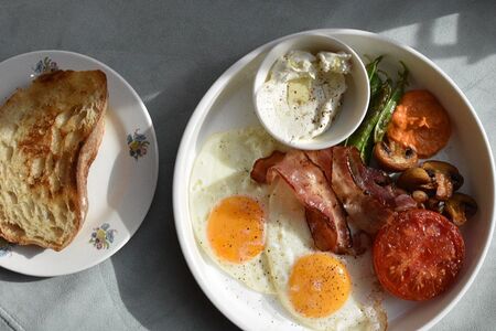 Разнообразная яичница