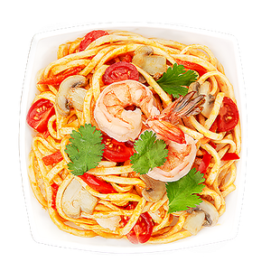 Wok Том ям с креветкой L