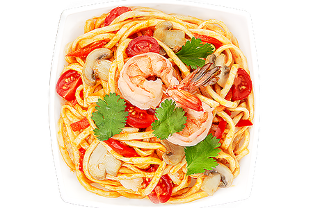 Wok L Том Ям с креветкой