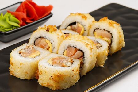 Ролл Угорь и лосось