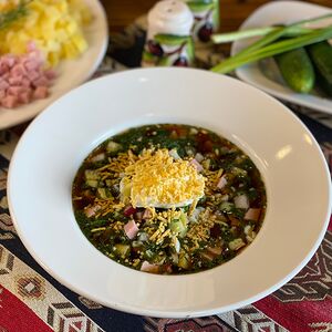 Окрошка на квасе