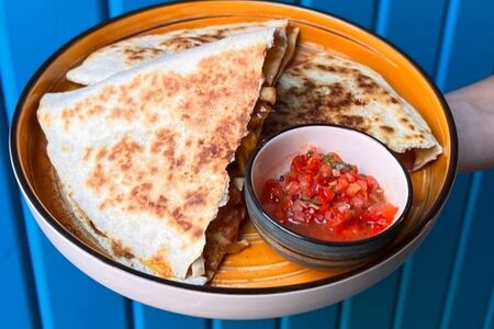 Кесадилья овощная