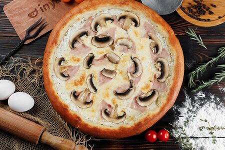 Ветчина с грибами