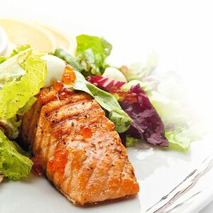 Стейк из семги