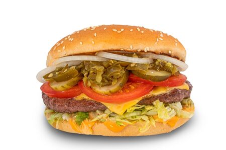 Острый бургер